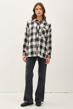 Leigh Plaid Top