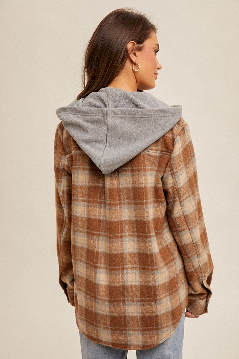 Tara Plaid Shacket