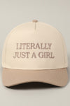 Literally Just A Girl Trucker Hat