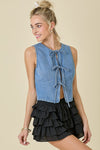 Olivia Denim Vest