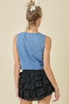 Olivia Denim Vest