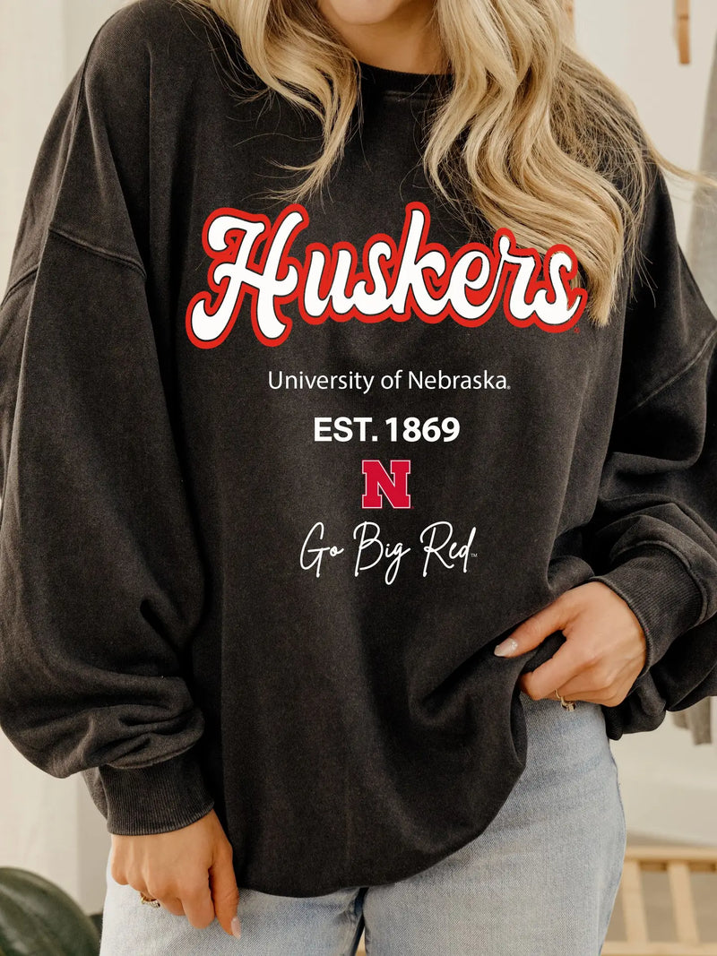 Nebraska Husker Letterman Sweatshirt
