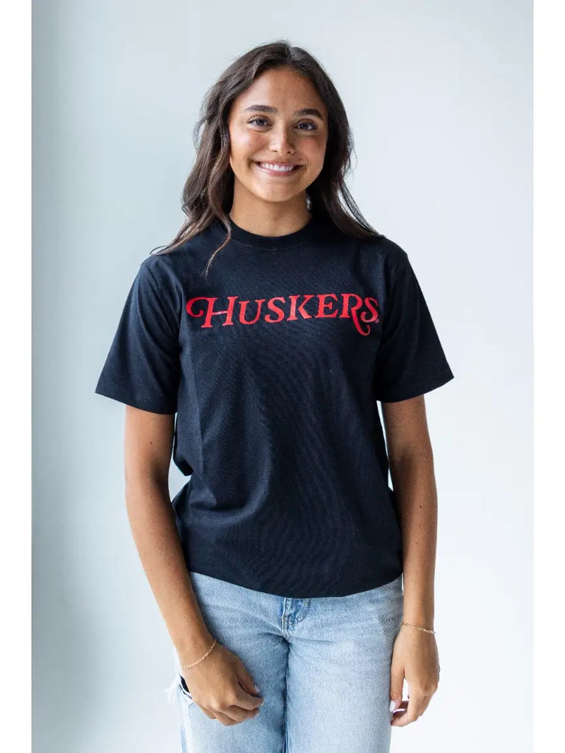 Nebraska Husker Essential Tee