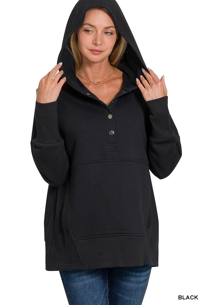 Elle Hooded Pullover