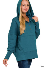 Elle Hooded Pullover