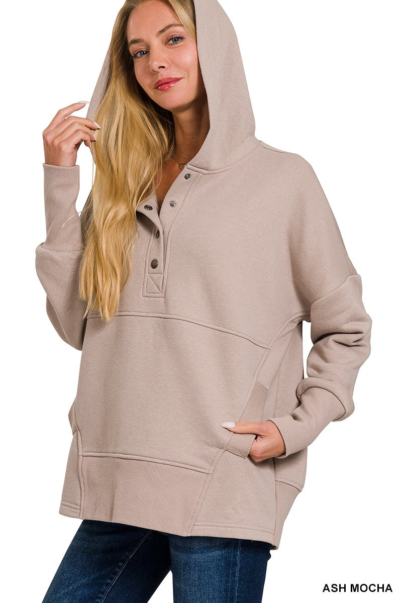 Elle Hooded Pullover