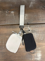 Dual Pouch Wristlet Wallet