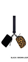 Dual Pouch Wristlet Wallet