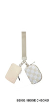 Dual Pouch Wristlet Wallet
