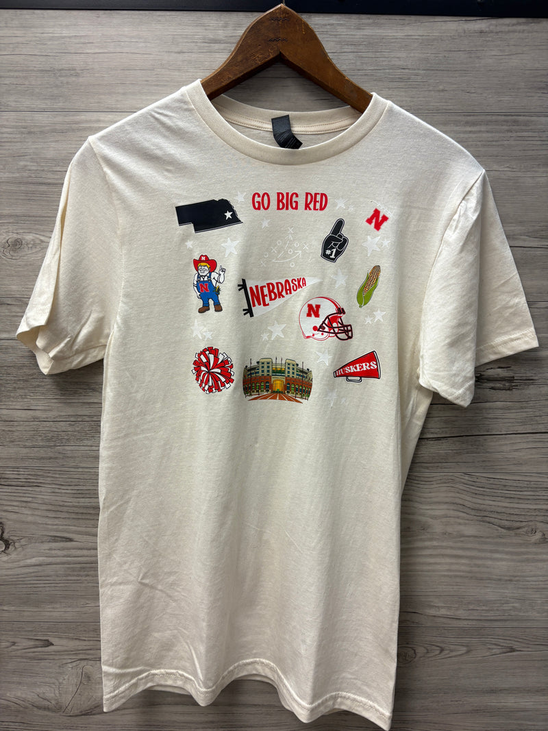 Nebraska Doodle Tee