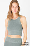 Maddie Highneck Crop Top