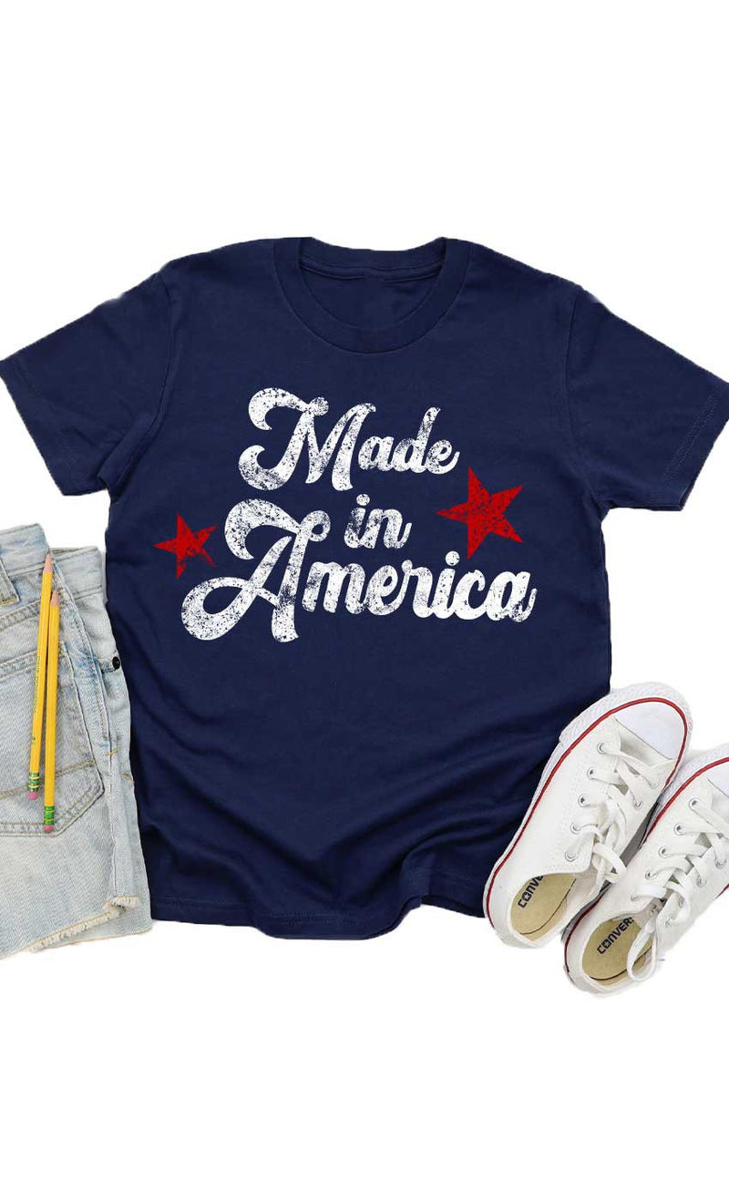 Made in America Kids tee