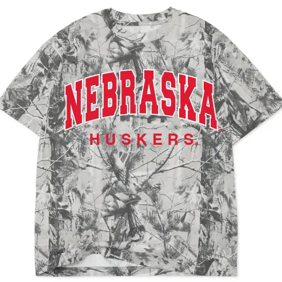 Nebraska Como Tee Black/White