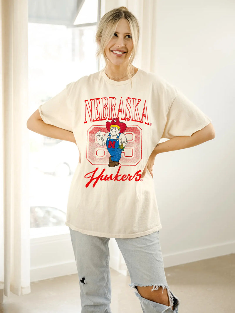 Nebraska Mascot Tee