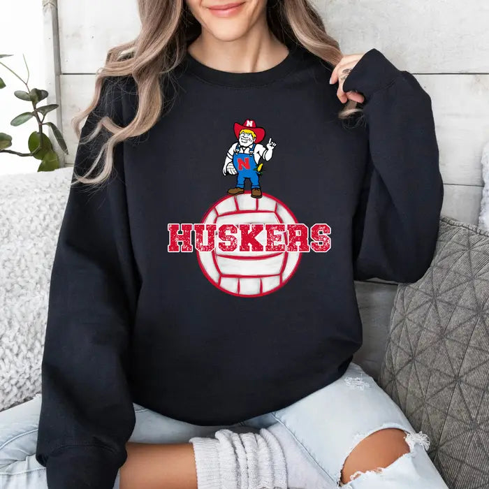 Husker Volleyball Sweatshirt