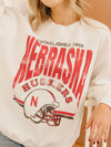 Nebraska Huskers Helmet Sweatshirt