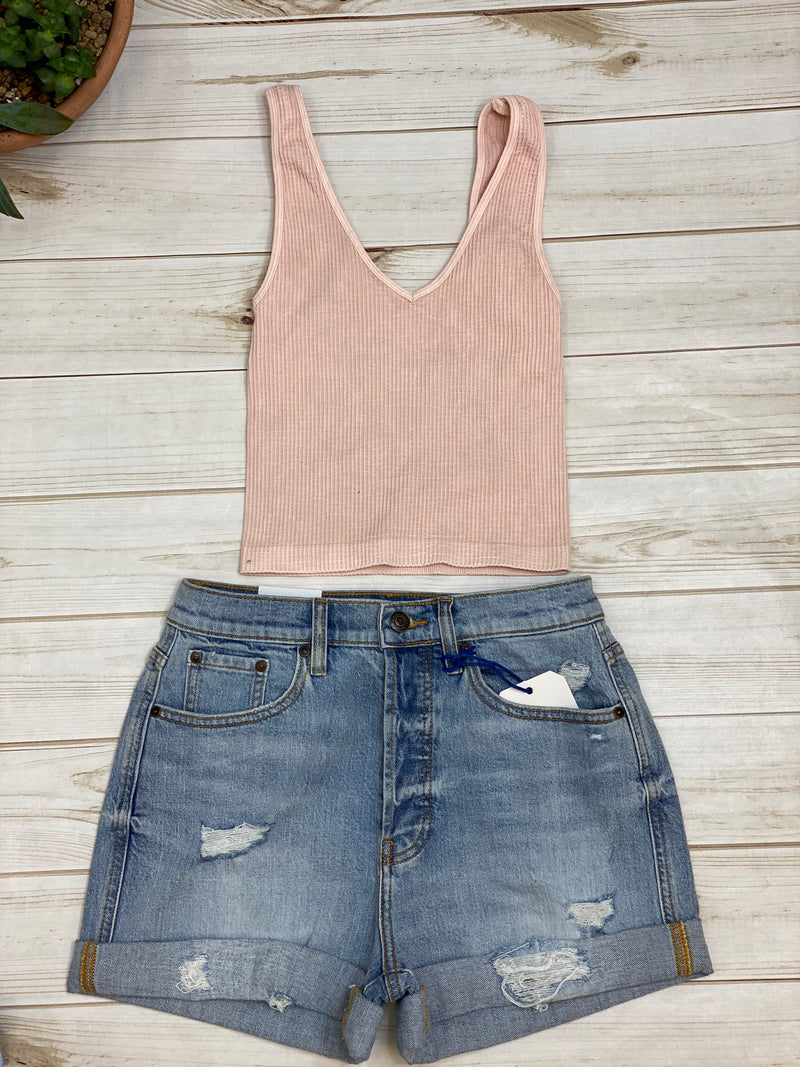 Addy V Neck Crop Top