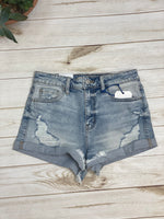 Lauren High Rise Rolled Shorts