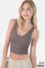 Addy V Neck Crop Top