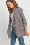 Heather Plaid Blazer