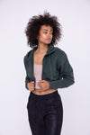 Tara Cropped Zip up