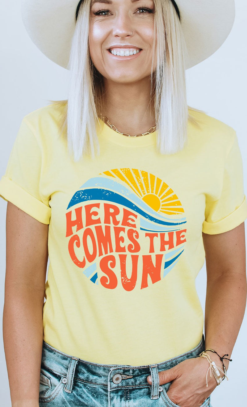 Here Comes The Sun Graphic Tee