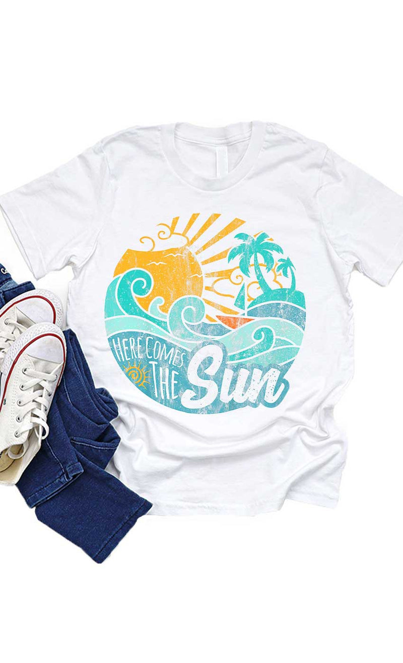 Here Comes the Sun Kids Graphic Tee