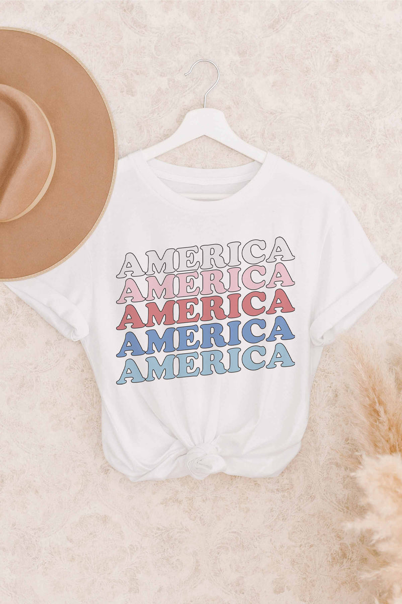 AMERICA AMERICA Graphic PLUS SIZE